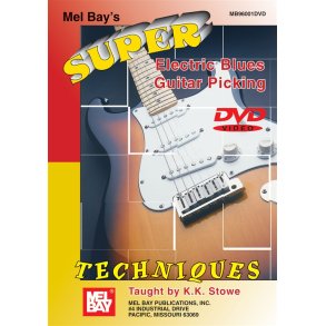 SUPER ELECTRIC BLUES GUITAR PICKING TECHNIQUES GUITAR (FLATPICKING & F