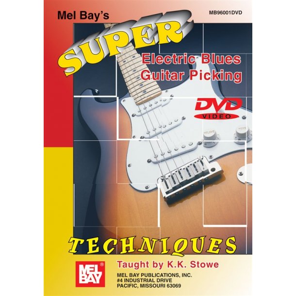 SUPER ELECTRIC BLUES GUITAR PICKING TECHNIQUES GUITAR (FLATPICKING & F