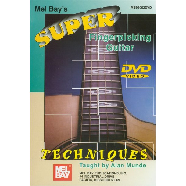SUPER FINGERPICKING GUITAR TECHNIQUES GUITAR (FINGERPICKING) DVD
