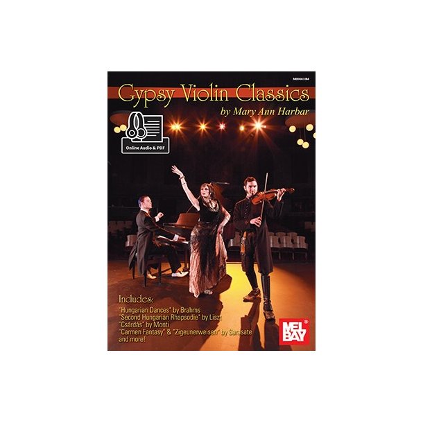 Mary Ann Harbar: Gypsy Violin Classics (Book/Online Audio/PDF Supplement)