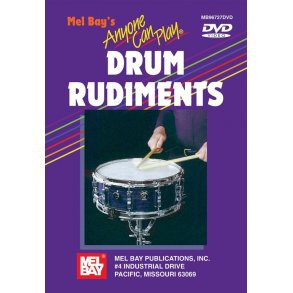 ANYONE CAN PLAY DRUM RUDIMENTS DRUM SET DVD