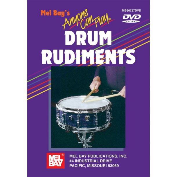 ANYONE CAN PLAY DRUM RUDIMENTS DRUM SET DVD