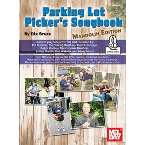 Dix Bruce: Parking Lot Picker's Songbook - Mandolin (Book/Online Audio)