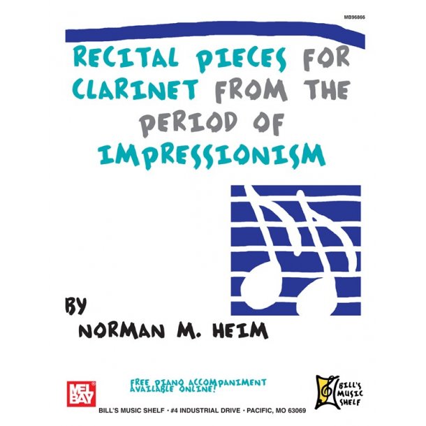 Recital Pieces for Clarinet