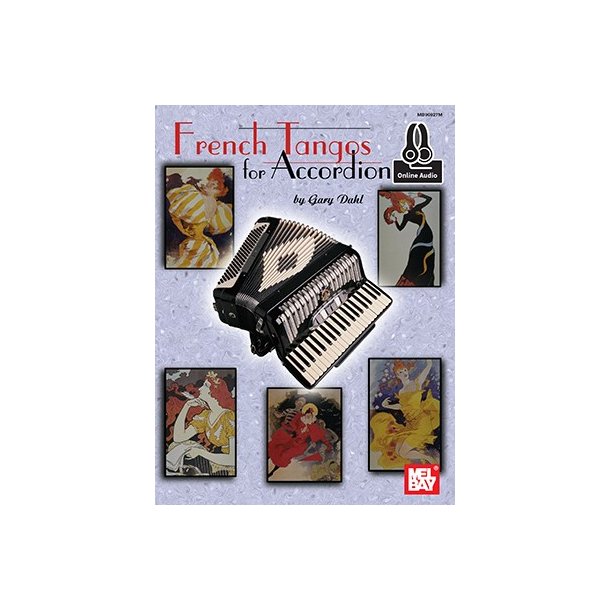 Arr. Gary Dahl: French Tangos For Accordion (Book/Online Audio)