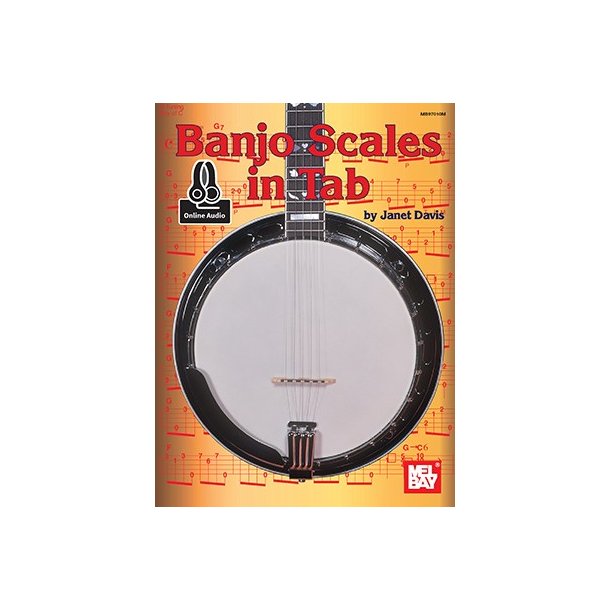 Janet Davis: Banjo Scales In Tab (Book/Online Audio)