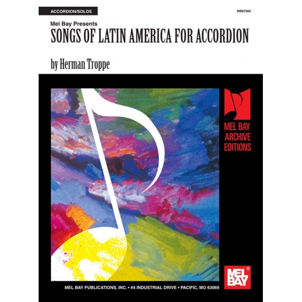 Herman Troppe: Songs Of Latin America For Accordion
