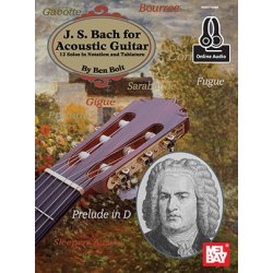 Ben Bolt: J.S. Bach For Acoustic Guitar (Book/Online Audio)