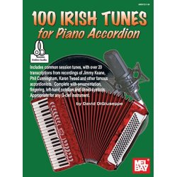 David DiGiuseppe: 100 Irish Tunes For Piano Accordion (Book/Online Audio)