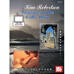 Kim Robertson: Treasures Of The Celtic Harp (Book/Online Video)