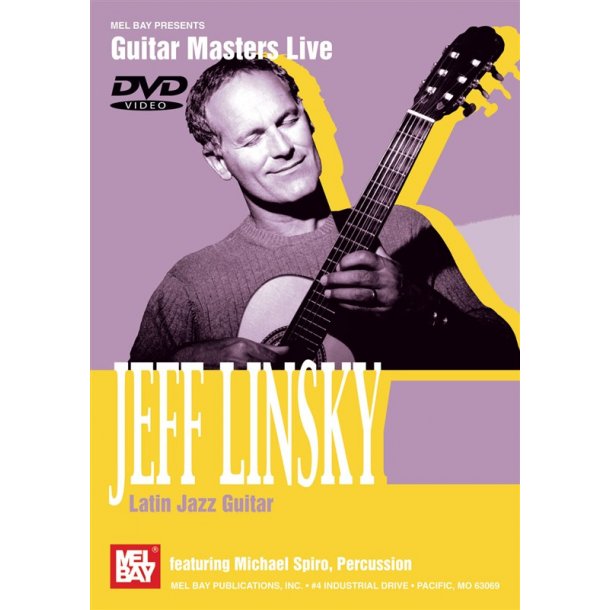 LINSKY JEFF LATIN JAZZ GUITAR DVD