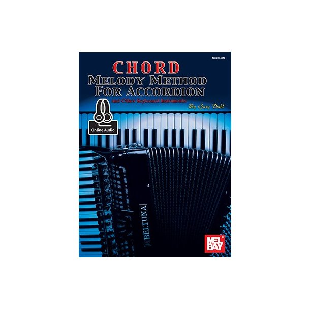 Gary Dahl: Chord Melody Method For Accordion (Book/Online Audio)