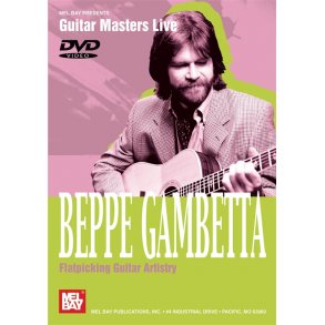 GAMBETTA BEPPE FLATPICKING GUITAR ARTISTRY GUITAR DVD