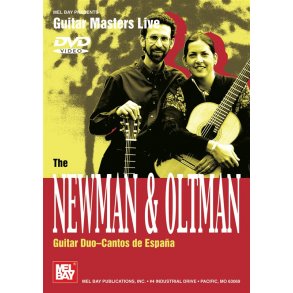 THE NEWMAN & OLTMAN GUITAR DUO CANTOS DE ESPANA GUITAR DVD