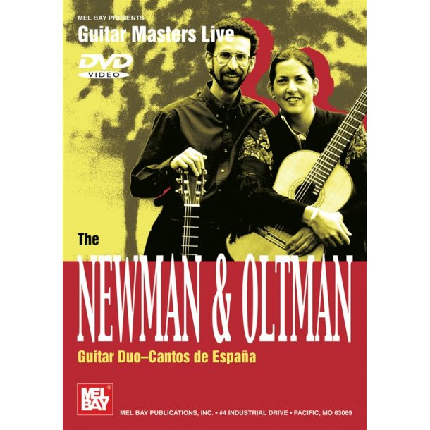 THE NEWMAN & OLTMAN GUITAR DUO CANTOS DE ESPANA GUITAR DVD
