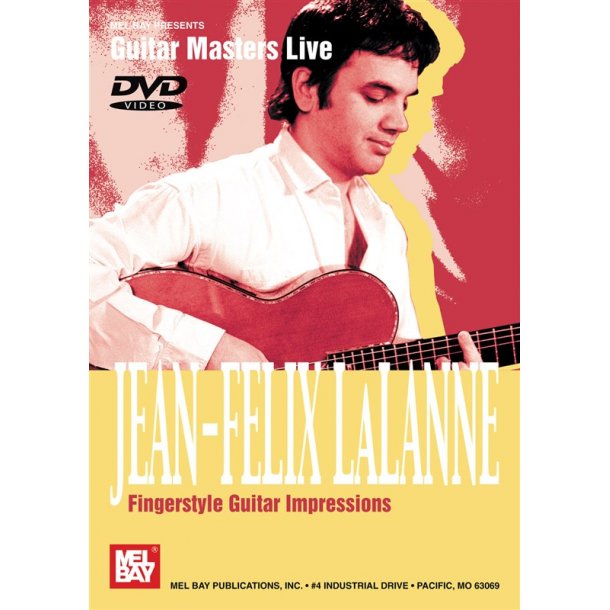 LALANNE JEAN/FELIX FINGERSTYLE GUITAR IMPRESSIONS GUITAR DVD