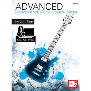 Advanced Modern Rock Guitar Improvisation (Book/Online Audio)