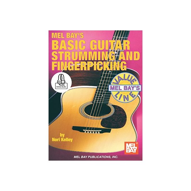 Nori Kelley: Basic Guitar Strumming And Fingerpicking (Book/Online Audio)