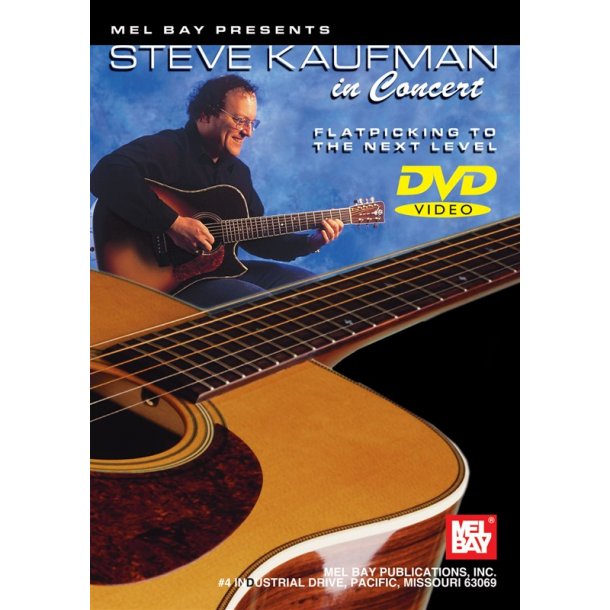 STEVE KAUFMAN IN CONCERT GUITAR (FLATPICKING) DVD