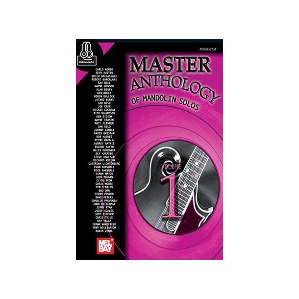 Master Anthology Of Mandolin Solos: Volume 1 (Book/Online Audio)