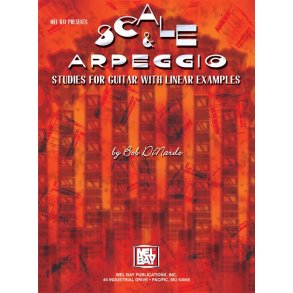SCALE & ARPEGGIO STUDIES FOR GUITAR WITH LINEAR EXAMPLES GUITAR (FLATP