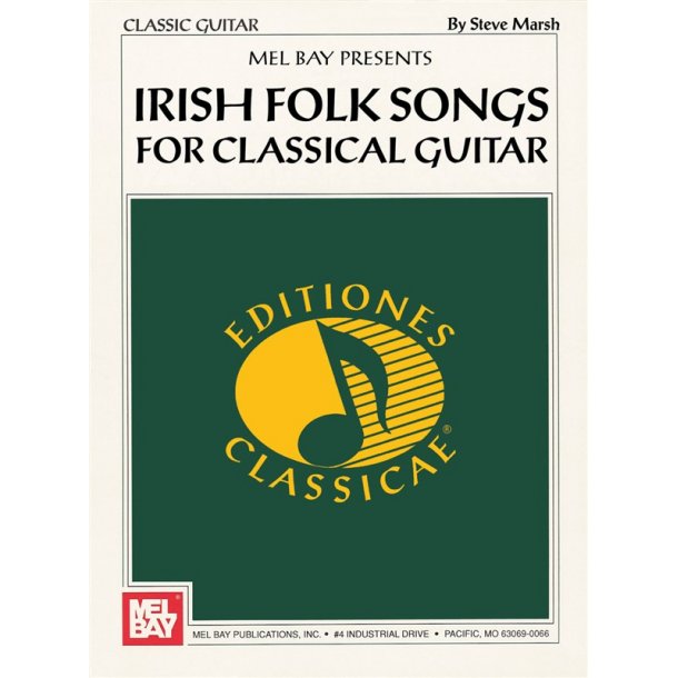 Irish Folk Songs for Classical Guitar