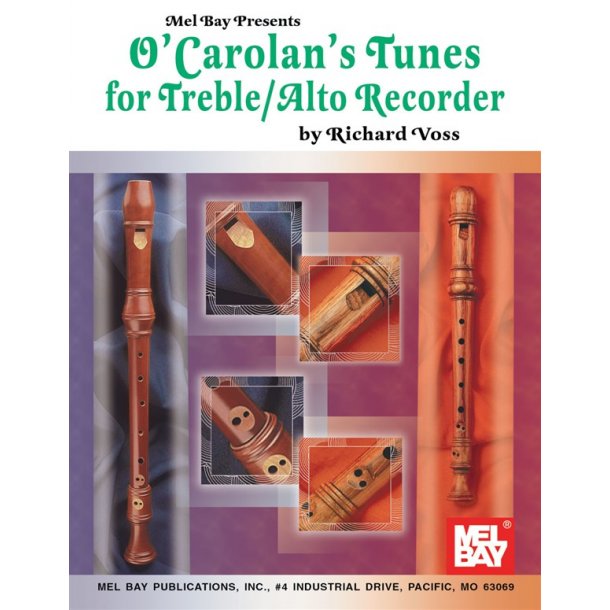 O'Carolan's Tunes for Treble/Alto Recorder
