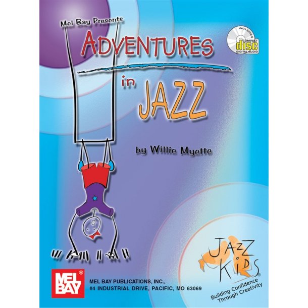 MYETTE WILLIE ADVENTURES IN JAZZ PIANO SOLO BOOK/CD