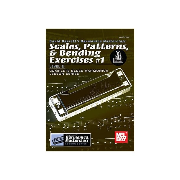 Scales, Patterns And Bending Exercises #1 (Book/Online Audio)
