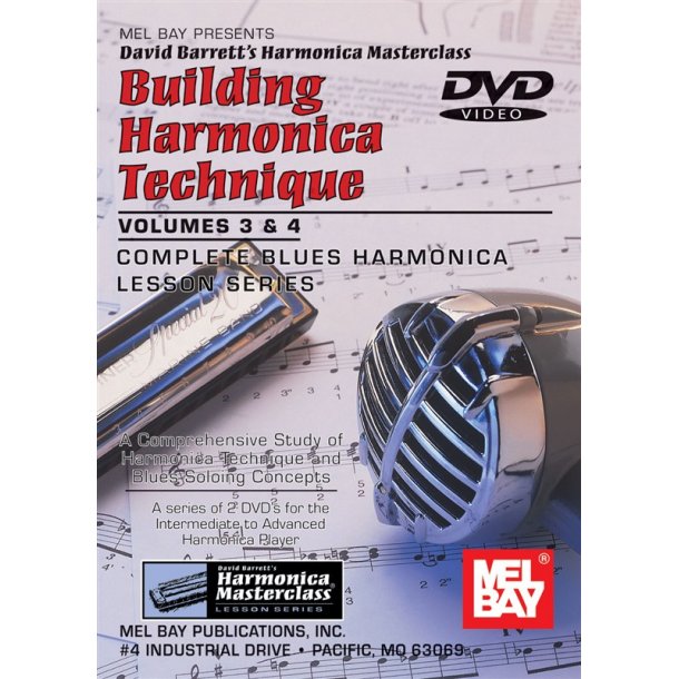 Building Harmonica Technique, Volume 3 & 4