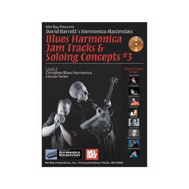 Blues Harmonica Jam Tracks &amp; Soloing Concepts #3