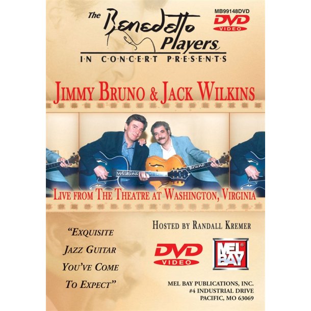 JIMMY BRUNO & JACK WILKINS GUITAR (ALL) DVD