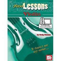 Craig Duncan: First Lessons Violin (Book/Online Audio/Video)