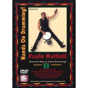 HANDS ON DRUMMING SESSION 1 PERCUSSION (MISCELLANEOUS) DVD