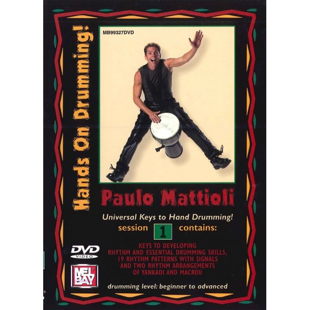 HANDS ON DRUMMING SESSION 1 PERCUSSION (MISCELLANEOUS) DVD