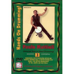 HANDS ON DRUMMING SESSION 3 PERCUSSION (MISCELLANEOUS) DVD