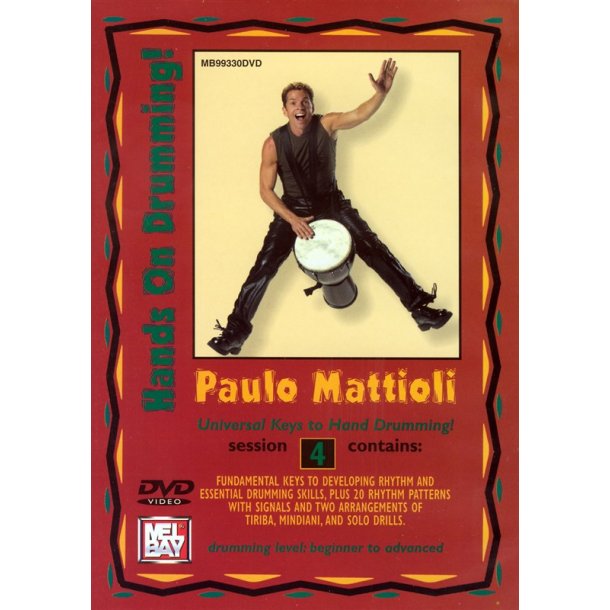 HANDS ON DRUMMING SESSION 4 PERCUSSION (MISCELLANEOUS) DVD