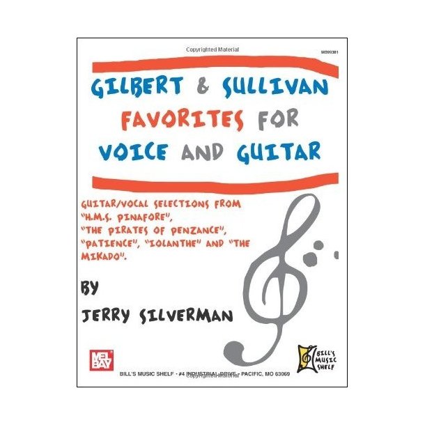 Gilbert and Sullivan Favorites for Voice and Guitar