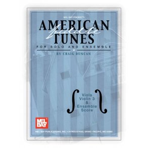 American Fiddle Tunes for Solo & Ensemble-Viola,Score Violin 3