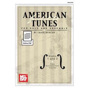 Craig Duncan: American Fiddle Tunes For Solo And Ensemble - Violin 1 & 2 (Book/Online PDF Supplement)