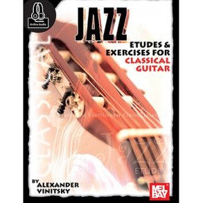 Jazz Etudes And Exercises For Classical Guitar (Book/Online Audio)