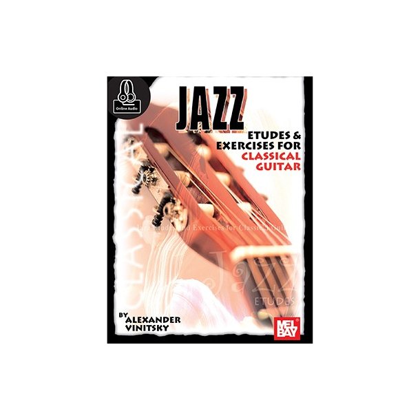 Jazz Etudes And Exercises For Classical Guitar (Book/Online Audio)