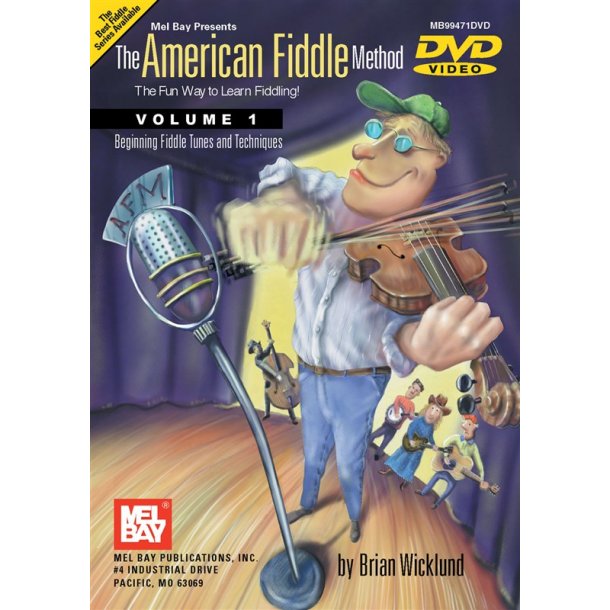 WICKLUND BRIAN THE AMERICAN FIDDLE METHOD VOLUME 1 DVD