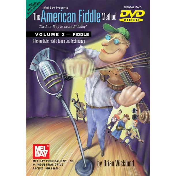 WICKLUND BRIAN THE AMERICAN FIDDLE METHOD VOLUME 2 DVD