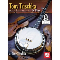 Tony Trischka Master Collection Of Fiddle Tunes For Banjo (Book/Online Audio)