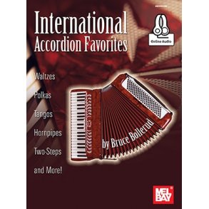 Bruce Bollerud: International Accordion Favorites (Book/Online Audio)