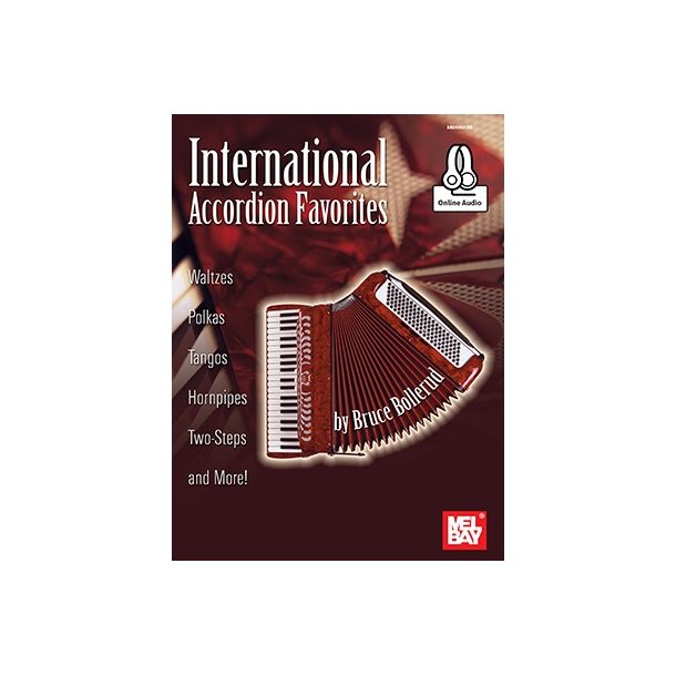 Bruce Bollerud: International Accordion Favorites (Book/Online Audio)