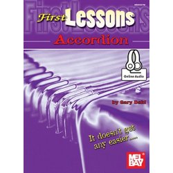 Gary Dahl: First Lessons Accordion (Book/Online Audio)