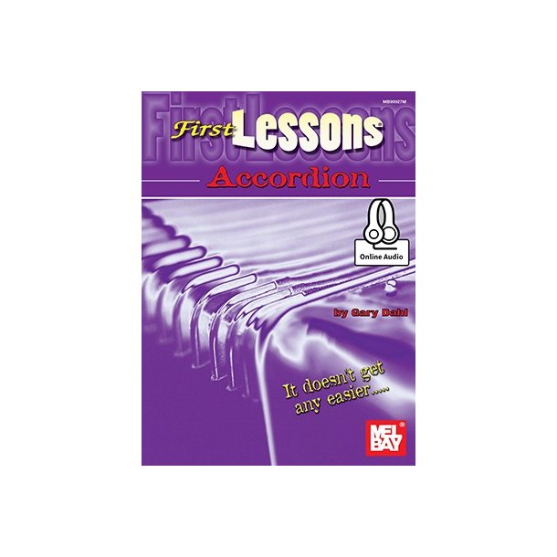 Gary Dahl: First Lessons Accordion (Book/Online Audio)