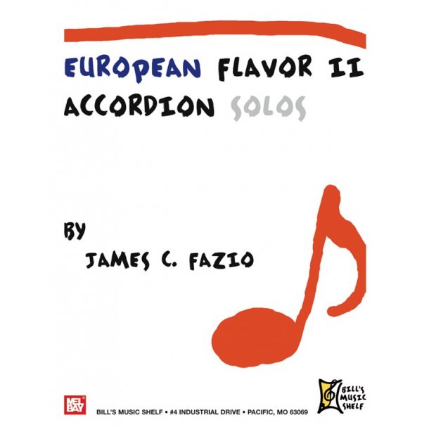 European Flavor II (Accordion Solos)